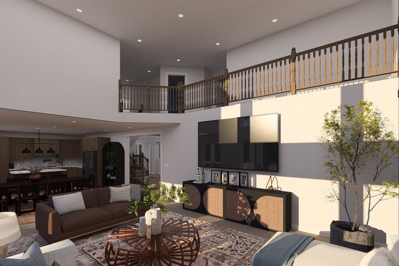 Dream House Plan - Interior - Family Room 5 for Traditional House Plan #1060-344 - 4 bed, 2.5 bath