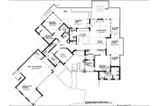 Contemporary Style House Plan - 4 Beds 3.5 Baths 2911 Sq/Ft Plan #895-27 