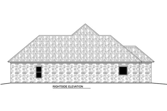 Exterior - Other Elevation 1 for Traditional House Plan #1081-37 - 3 bed, 2 bath