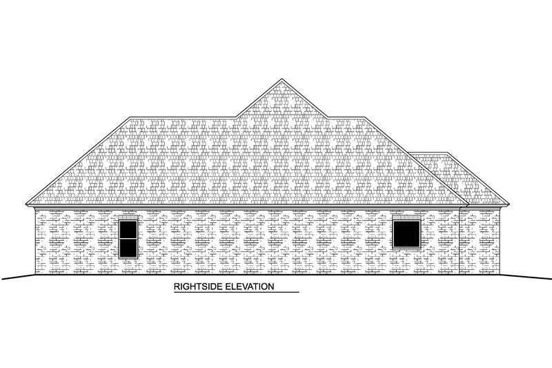 House Design - Exterior - Other Elevation 1 for Traditional House Plan #1081-37 - 3 bed, 2 bath