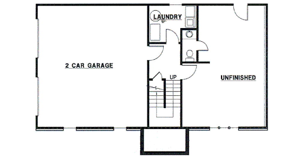 European Style House Plan - 3 Beds 2.5 Baths 1278 Sq/Ft Plan #67-630 ...