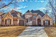 European Style House Plan - 4 Beds 3.5 Baths 3083 Sq/Ft Plan #17-2499 