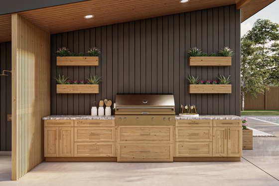 Exterior - Other Elevation for Modern House Plan #455-648, 1 bath