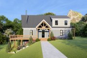 Country Style House Plan - 4 Beds 3 Baths 3849 Sq/Ft Plan #932-658 