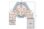 Ranch Style House Plan - 3 Beds 2.5 Baths 2958 Sq/Ft Plan #124-577 Floor 