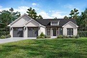 Farmhouse Style House Plan - 3 Beds 2 Baths 1641 Sq/Ft Plan #430-367 