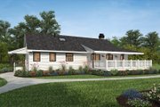 Farmhouse Style House Plan - 3 Beds 2 Baths 1514 Sq/Ft Plan #47-647 