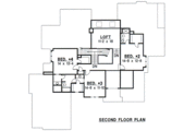 European Style House Plan - 4 Beds 4 Baths 3921 Sq/Ft Plan #67-239 