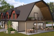 Barndominium Style House Plan - 3 Beds 3.5 Baths 2984 Sq/Ft Plan #1060-270 