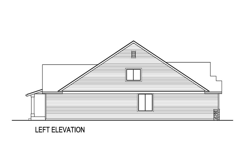 Home Plan - Exterior - Other Elevation for Farmhouse House Plan #569-46 - 4 bed, 3 bath