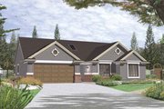 Traditional Style House Plan - 3 Beds 2 Baths 1467 Sq/Ft Plan #48-122 