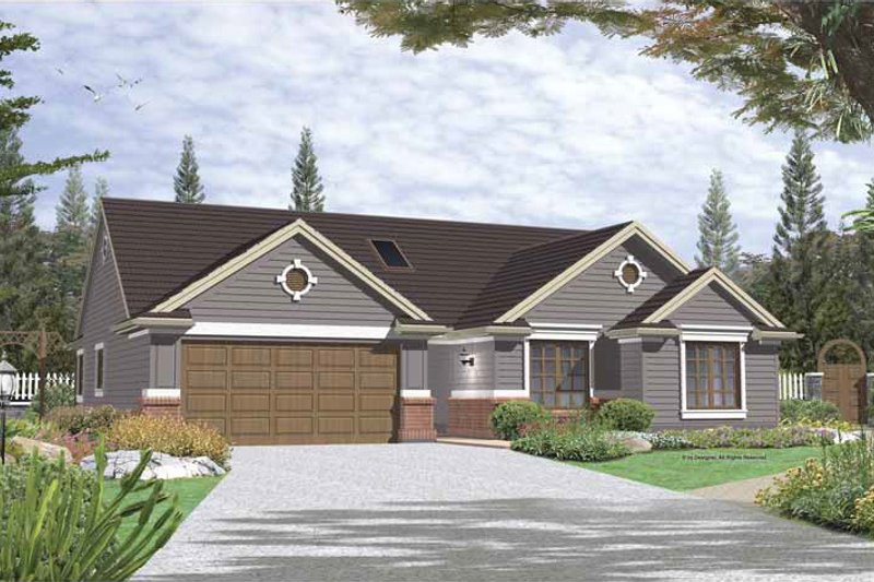 Traditional Style House Plan 3 Beds 2 Baths 1467 Sq Ft Plan 48 122 Houseplans Com