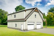 Country Style House Plan - 2 Beds 2 Baths 1440 Sq/Ft Plan #1084-18 