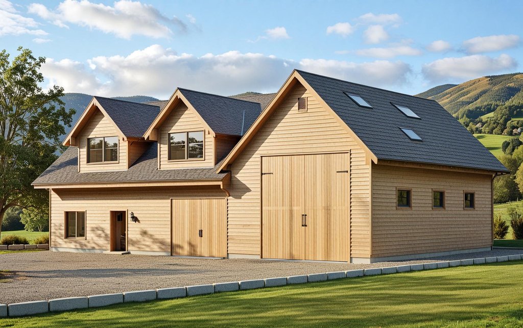 Exterior - Front Elevation 2 for Traditional House Plan #117-377, 1 bath