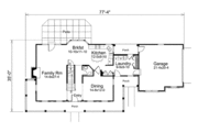 Farmhouse Style House Plan - 4 Beds 3.5 Baths 2368 Sq/Ft Plan #57-389 