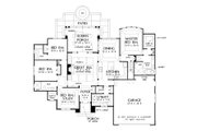 European Style House Plan - 4 Beds 3 Baths 2251 Sq/Ft Plan #929-1028 