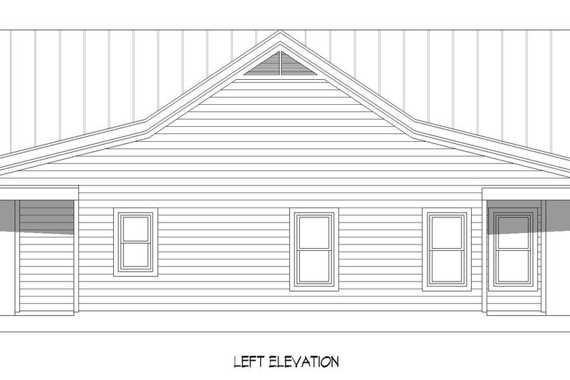 House Plan Design - Exterior - Other Elevation for Country House Plan #932-801 - 2 bed, 2 bath