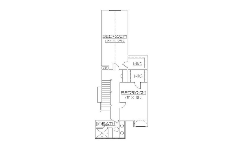 Dream House Plan - Floor Plan - Upper Floor for European House Plan #5-398 - 4 bed, 3.5 bath