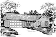 Ranch Style House Plan - 3 Beds 2 Baths 1749 Sq/Ft Plan #30-157 