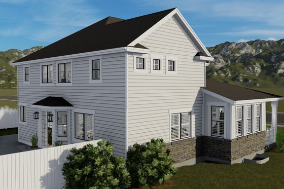 Exterior - Other Elevation for Craftsman House Plan #1060-65 - 3 bed, 2.5 bath