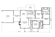 Ranch Style House Plan - 3 Beds 2 Baths 1773 Sq/Ft Plan #10-137 