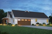 Farmhouse Style House Plan - 3 Beds 2.5 Baths 2671 Sq/Ft Plan #48-1186 