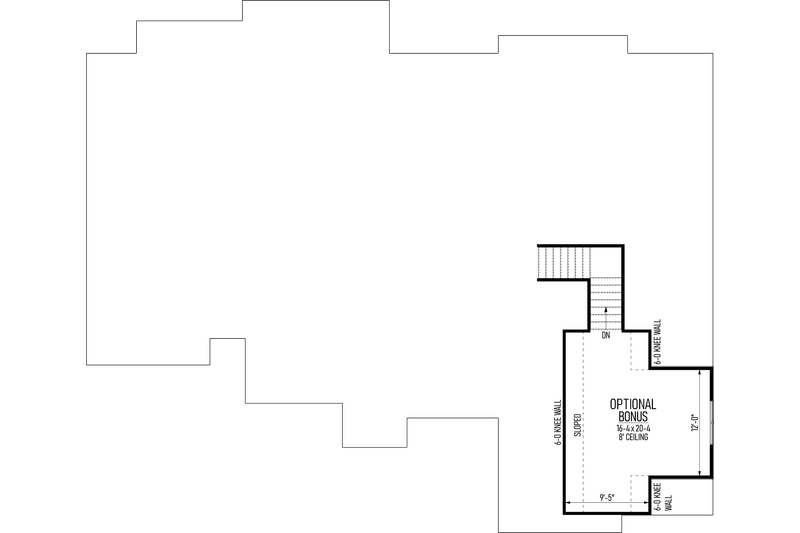 Home Plan - Floor Plan - Upper Floor for Farmhouse House Plan #1093-2 - 4 bed, 3 bath