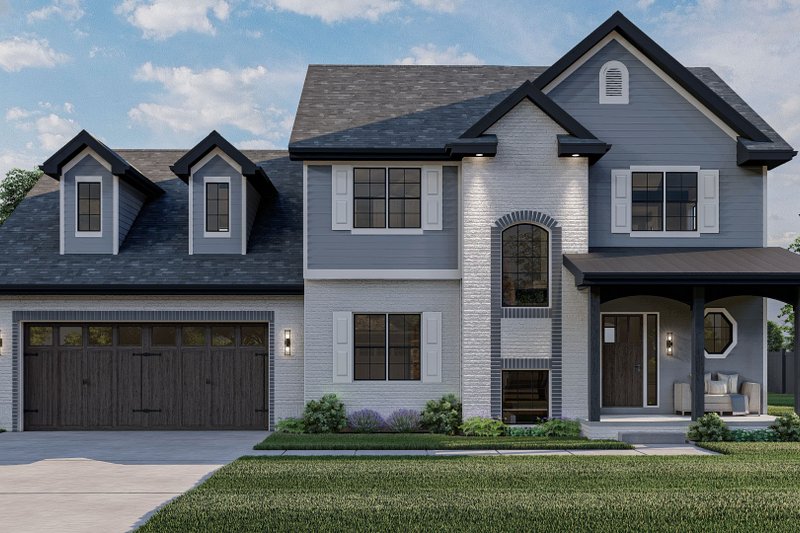 Traditional Style House Plan - 3 Beds 2.5 Baths 1783 Sq/Ft Plan #455-179