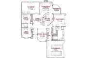 European Style House Plan - 3 Beds 2 Baths 2272 Sq/Ft Plan #63-221 