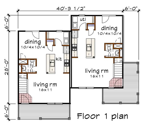 Dream House Plan - Traditional Floor Plan - Main Floor Plan #79-239