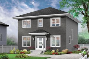 Traditional Exterior - Front Elevation Plan #23-2625