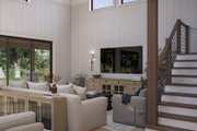 Barndominium Style House Plan - 2 Beds 2.5 Baths 2076 Sq/Ft Plan #455-595 