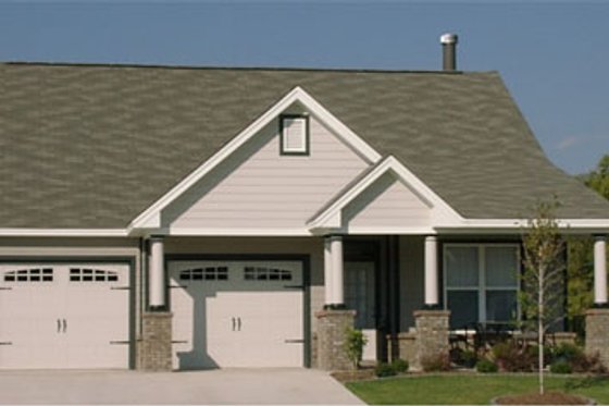 Exterior - Front Elevation for Bungalow House Plan #63-235 - 2 bed, 2 bath
