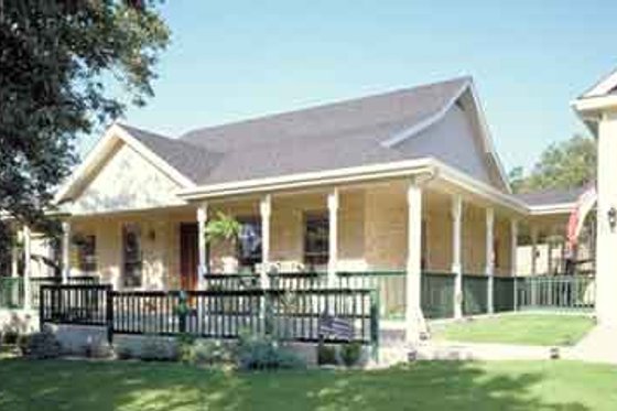 Exterior - Other Elevation for Country House Plan #410-108 - 3 bed, 2 bath