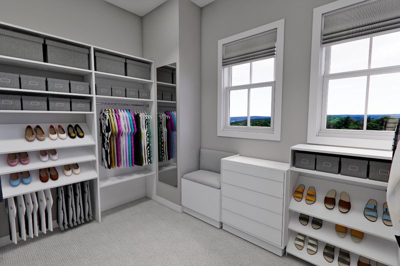 Dream House Plan - Interior - Master Bedroom 3 for Farmhouse House Plan #51-1272 - 4 bed, 3.5 bath