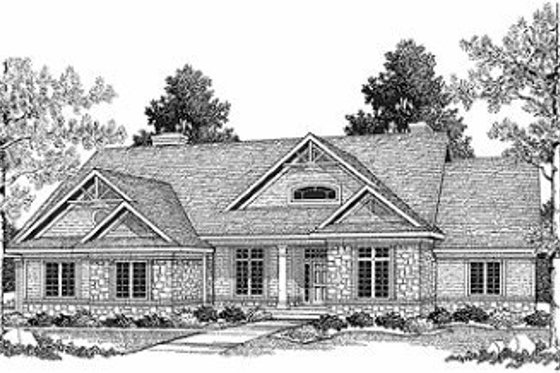 Photo for Country House Plan #70-377 - 3 bed, 2.5 bath