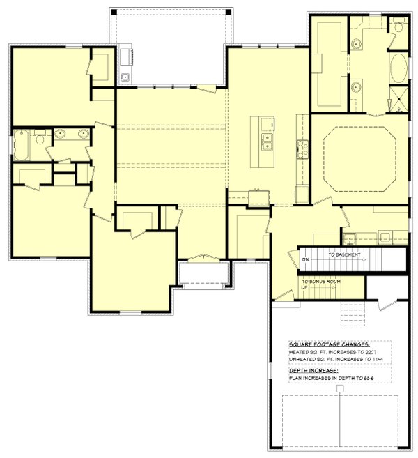 European Floor Plan - Other Floor Plan #430-121