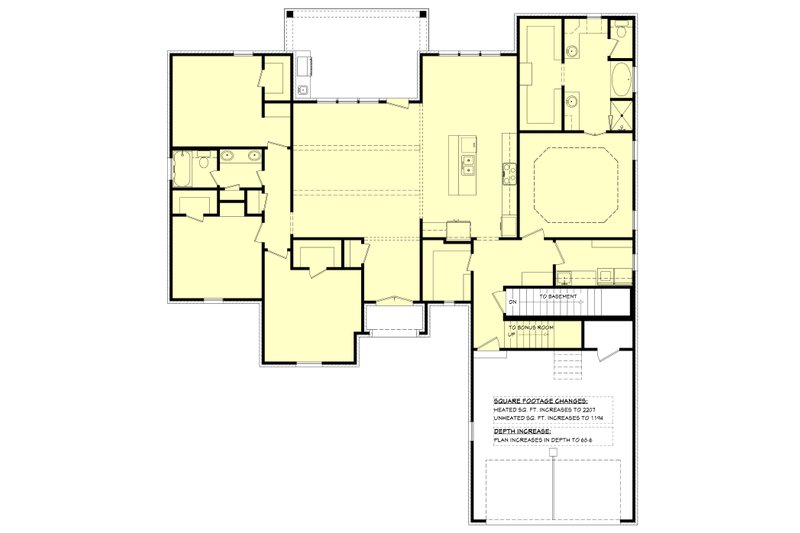 Dream House Plan - Floor Plan - Other Floor for European House Plan #430-121 - 4 bed, 2 bath