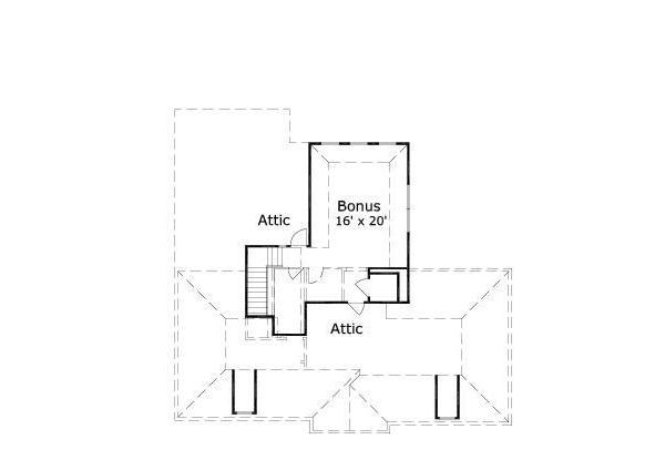 Colonial Floor Plan - Other Floor Plan #411-660