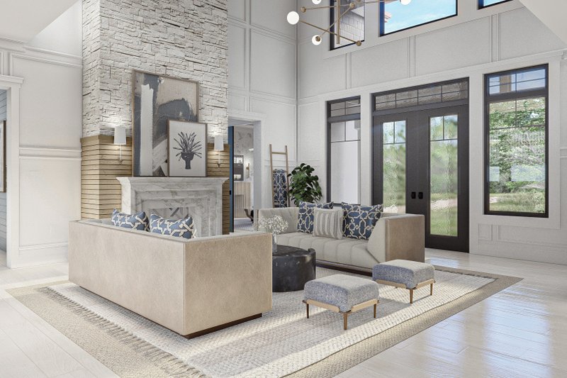 House Plan Design - Interior - Other 5 for Farmhouse House Plan #455-710 - 4 bed, 4 bath