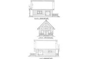 Cottage Style House Plan - 1 Beds 1 Baths 796 Sq/Ft Plan #118-107 