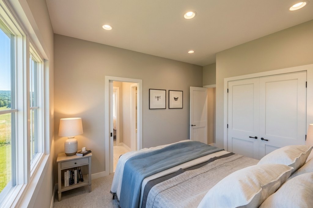 Interior - Bedroom for Farmhouse House Plan #51-1519 - 3 bed, 2.5 bath