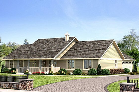 Photo 1 for Ranch House Plan #427-6 - 3 bed, 2 bath