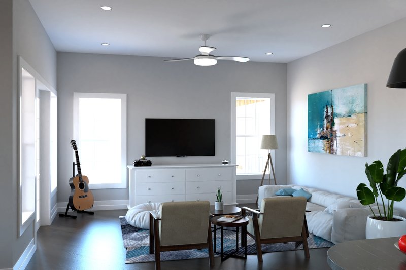 Home Plan - Interior - Other for European House Plan #54-423 - 4 bed, 4.5 bath