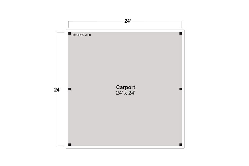 Dream House Plan - Floor Plan - Main Floor for Traditional House Plan #124-1394, 0 bath