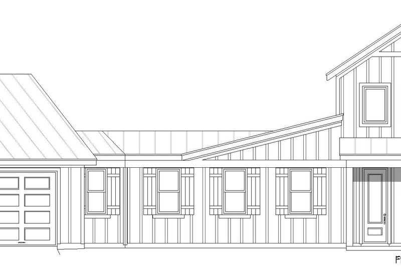 House Design - Exterior - Front Elevation 6 for Barndominium House Plan #932-1202 - 2 bed, 2 bath