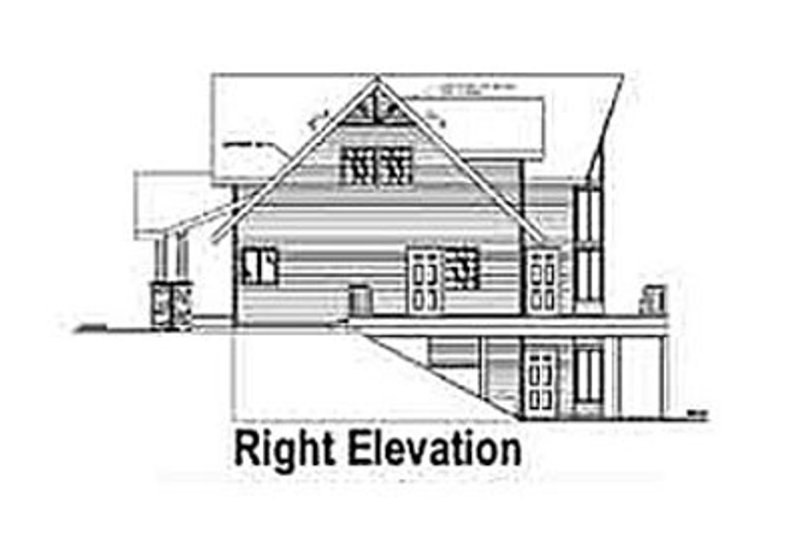 Dream House Plan - Exterior - Other Elevation 6 for Country House Plan #117-301 - 3 bed, 2.5 bath