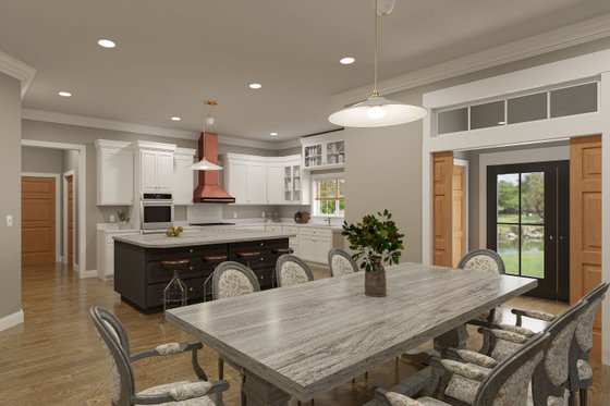 Interior - Kitchen for Barndominium House Plan #44-291 - 3 bed, 2.5 bath