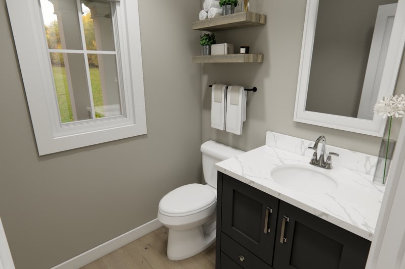 House Plan Design - Interior - Bathroom 1 for Craftsman House Plan #51-1414 - 4 bed, 3.5 bath