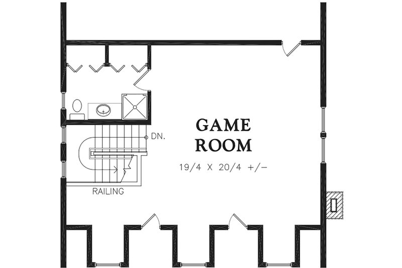 Home Plan - Floor Plan - Other Floor for Traditional House Plan #48-966 - 3 bed, 3.5 bath